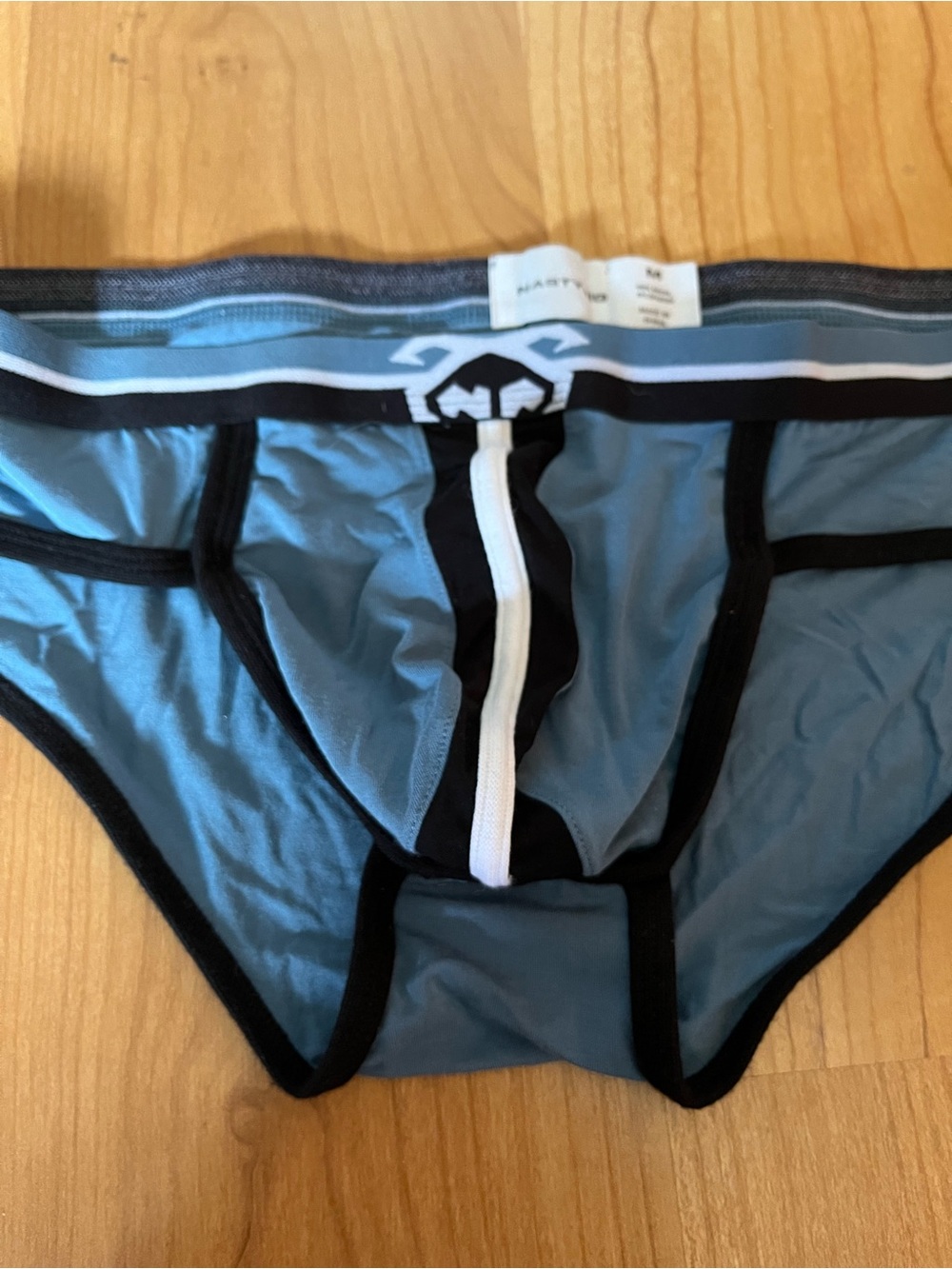 Nasty Pig Blue Briefs with Contrast Trim - Comfort Fit